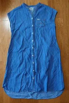 Lee M デニムシャツワンピース　マタニティ　授乳服