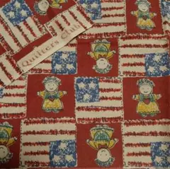 Quilters Club アメリカンカントリードール柄 生地