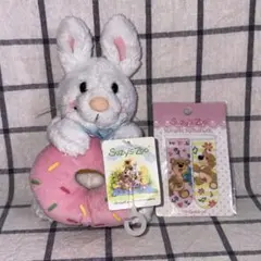 【新品】Suzy's ZOO スージーズー うさぎ ぬいぐるみ ブックマークのサムネイル