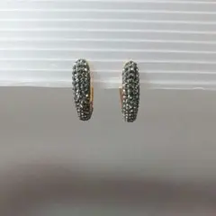 【良品】SWAROVSKI スワロフスキー ピアス Circlet Small