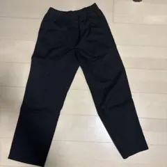 黒 ワークパンツ ゴムウエスト