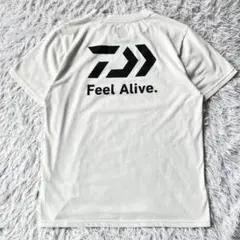 Daiwa Feel Alive. ホワイトTシャツ Lサイズ ホワイト 93