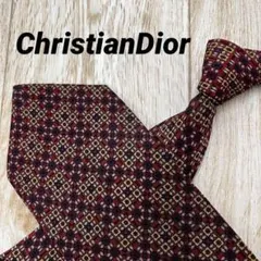 ✨極美品✨ChristianDior ネクタイ 幾何学模様 マルチカラー シルク
