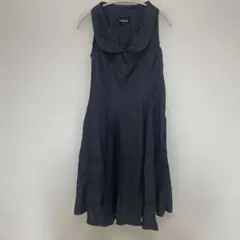 美品コムデギャルソン　ワンピース 丸襟 フリル