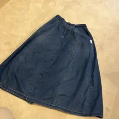 LOGOSDAYS ロゴスデイズ デニムスカート ロング