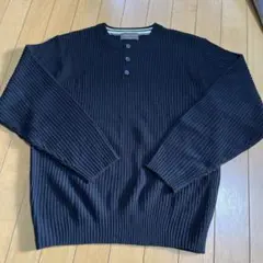 JOHNY PULLS ブラックニット Mサイズ　薄手　美品