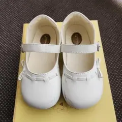 キャサリンコテージ　 ホワイト フォーマルシューズ