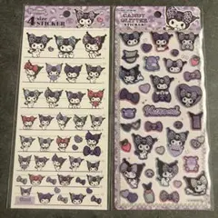 《サンリオシール》キャンディグリッターシール　クロミ　2枚セット