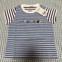 新品未使用】メゾピアノ ネコ マリン半袖Tシャツ【接触冷感】 120