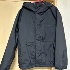 美品　Columbia OMNI-TECH ブラック マウンテンパーカー
