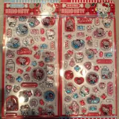 【海外正規品】ボンボンドロップ風シール キティ