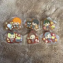 ハイキュー　サンリオ　ガチャガチャ　キーホルダー　6点セット