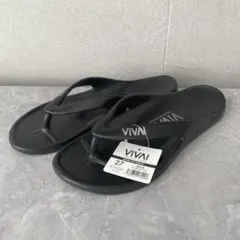 VIVA! ISLAND SANDALS ビーチサンダル ブラック 27cm