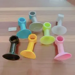 ドアストッパー 橡皮吸盘 吸盤つきドア吸着具 サイレントドアストッパー