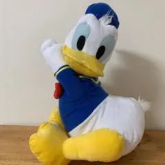 ドナルドダック メガジャンボおすわり＆ねそべりぬいぐるみ ★