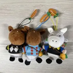 夢みる名馬コレクションマスコット　全3種コンプリート