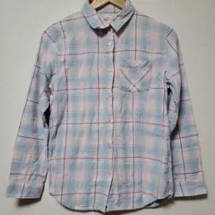 BROWNY STANDARD チェック柄長袖シャツ F