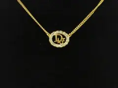 クリスチャンディオール　ネックレス　ロゴ＆ラインストーン　18708604