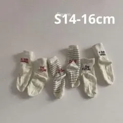 新品/digreen 韓国子供服 キッズ靴下 3足セット S14-16cm