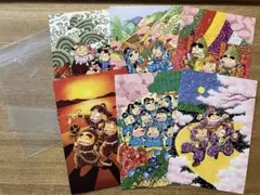 105 落第忍者乱太郎　60巻付録　特製　ポストカード　6枚セット　忍たま