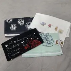 【新品】Disney　ミッキーとくまのプーさん タオルセット　４点