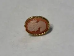 CAMEO ITALIANA オーバル型イヤリング
