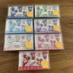 TWICE LOVELYS うるちゅるシールmini 被りなし7種 セミコンプ