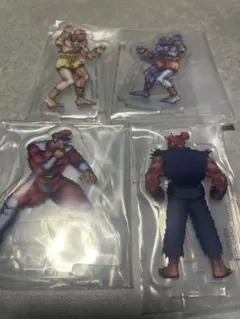 ストリートファイター　一番くじ　ベガ　ダルシム　豪鬼　アクリルスタンド