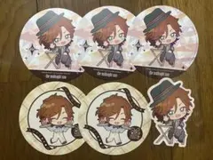 あんスタ アニカフェ コースター＆ステッカー 三毛縞斑