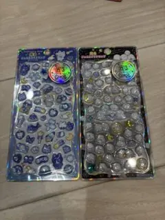 光る　ジュエルプチドロップ　 ネコ シマエナガ　セット