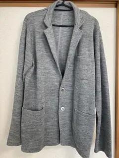 BEAMS グレー テーラードジャケット