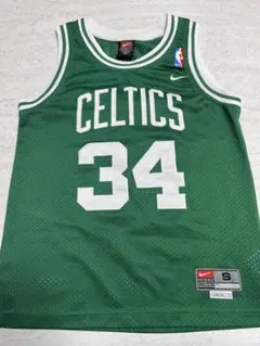 美品　CELTICS NBA ユニフォーム　緑　S キッズ　130 NIKE