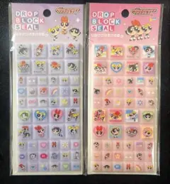 パワーパフガールズ プチドロップステッカー
