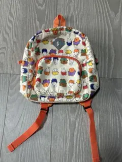 miffy ミッフィー キッズバッグ オレンジ リュックサック リュック 保育園のサムネイル