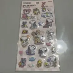 y*.様 スヌーピー ぷっくりシール
