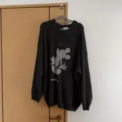 ZOZO製品　ミッキーマウスニット