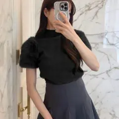 GRL ファースリーブニットトップス 【tu1247】