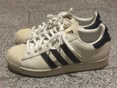 adidas Superstar ホワイト/ネイビー 24.5cm