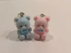 フロッキー　くまちゃん めじるしチャーム 2点セット