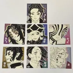 鬼滅の刃　スクエアステッカーコレクション　第1弾　鬼　7種