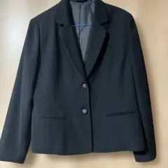 ブラック テーラードジャケット（喪服兼用）