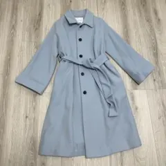 2月1日まで限定お値下げ♡ADAM ET ROPÉ ロングコート ライトブルー