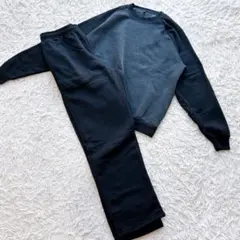 【d12】✨新品✨スウェット セットアップ 黒 グレーのサムネイル