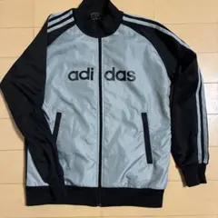 adidas ジャージ 14A シルバー/ブラック