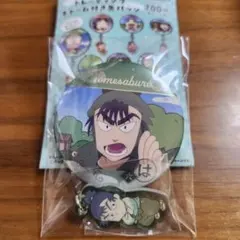 忍たま乱太郎　トレーディングチャーム付き缶バッジ　食満留三郎 新品！