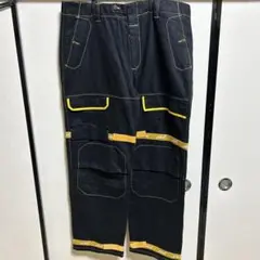 ジルボー シャトルパンツ デニム GIRBAUD ブラックデニム