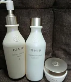 IGNIS ホワイトニング ミルクII & ローション セット - メルカリ