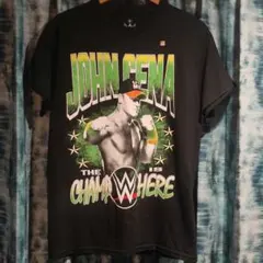 両面デザイン WWE公式品 ジョン・シナ John Cena プロレスTシャツ