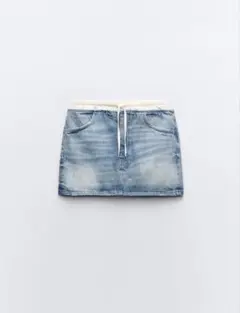 ZARA デニムスカート　xs