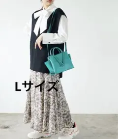 GeeRa新品タグ付ZARA好きにも白シャツリボンタイ大きいサイズ入学式